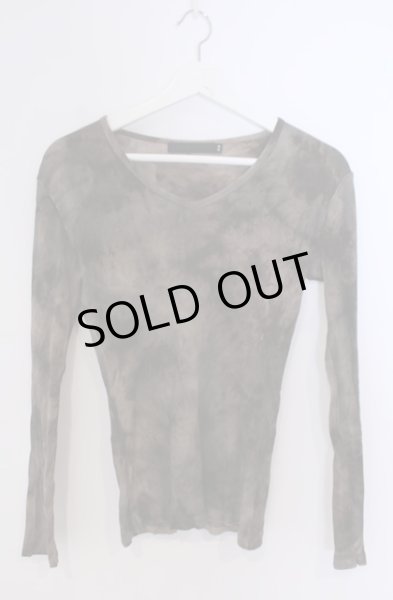 画像1: FUGA / テレコブリーチカットソー 44 カーキ O-26-02-03-010-FU-to-YM-OS (1)