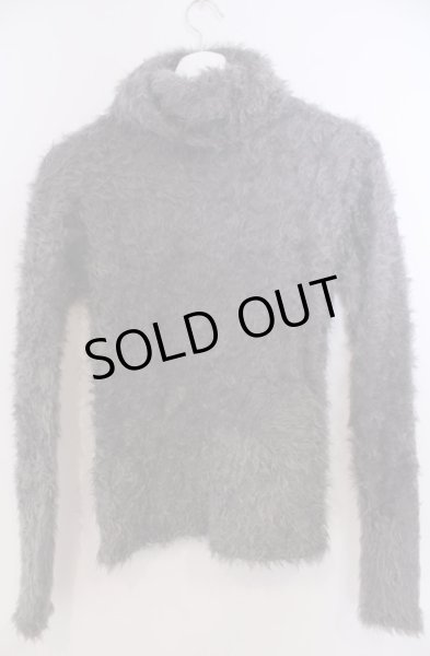 画像5: GOSTAR DE FUGA / ナイロンシャギータートルネックニットソー 44 グレー O-26-02-03-011-GO-to-YM-OS (5)