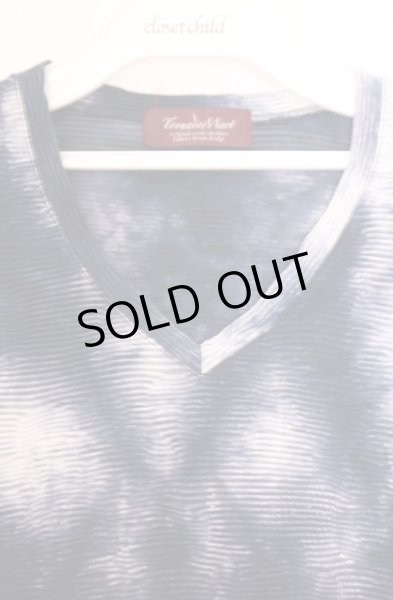 画像2: TORNADO MART / グラデーションムラフラワーカットソー M ネイビー O-26-02-06-025-TO-to-YM-OS (2)