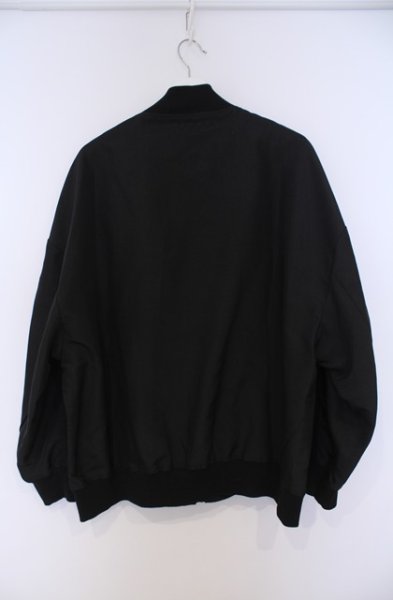 画像3: NO ID. / BIG MA-1ブルゾンジャケット ONE ブラック O-26-02-06-003-NO-ja-YM-OS (3)