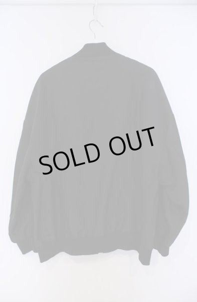 画像3: NO ID. / BIG MA-1ブルゾンジャケット ONE ブラック O-26-02-06-003-NO-ja-YM-ZT246 (3)