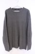 画像1: NO ID. / プレミアムライトニットC-N-BIG-PO　ニット ONE グレー O-26-02-06-031-NO-to-YM-OS (1)