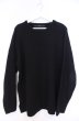 画像1: NO ID. / プレミアムライトニットC-N-BIG-PO　ニット ONE ブラック O-26-02-06-032-NO-to-YM-OS (1)