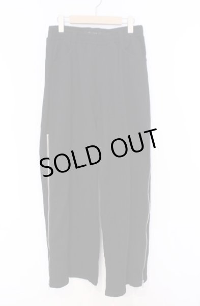 画像1: NO ID. BLACK / サイドZIPワイドフレアパンツ 2 ブラック O-26-02-06-036-NO-pa-YM-OS (1)