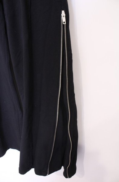 画像2: NO ID. BLACK / サイドZIPワイドフレアパンツ 2 ブラック O-26-02-06-036-NO-pa-YM-OS (2)