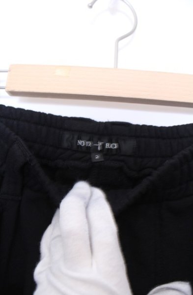 画像3: NO ID. BLACK / サイドZIPワイドフレアパンツ 2 ブラック O-26-02-06-036-NO-pa-YM-OS (3)