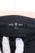 画像2: NO ID. BLACK / サルエルバルーンジョグパンツ 1 ブラック O-26-02-06-037-NO-pa-YM-OS (2)
