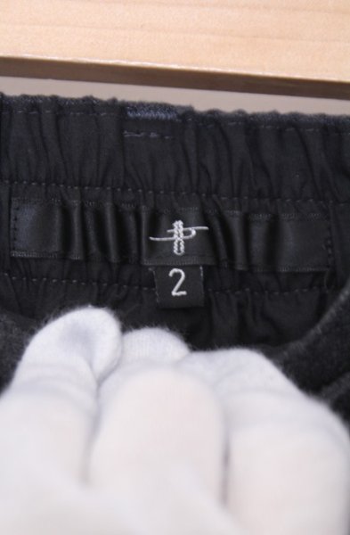 画像2: NO ID. / ベルテッドスリムイージートラウザーズパンツ 2 グレー O-26-02-06-038-NO-pa-YM-OS (2)