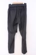 画像3: NO ID. / ベルテッドスリムイージートラウザーズパンツ 2 グレー O-26-02-06-038-NO-pa-YM-OS (3)