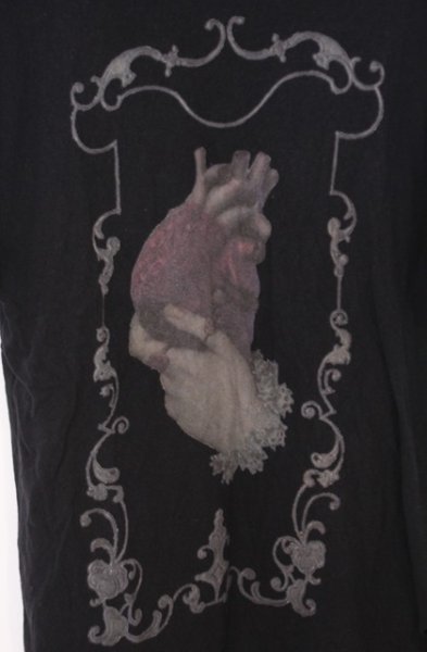 画像2: SHARE SPIRIT / 別注 HEART HAND SS TEE M ブラック O-26-02-06-004-SH-ts-YM-OS (2)