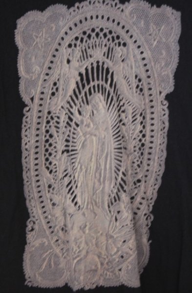 画像2: SHARE SPIRIT / ROYAL FLASH別注LACE MARIA　Tシャツ M ブラック O-26-02-06-005-SH-ts-YM-OS (2)