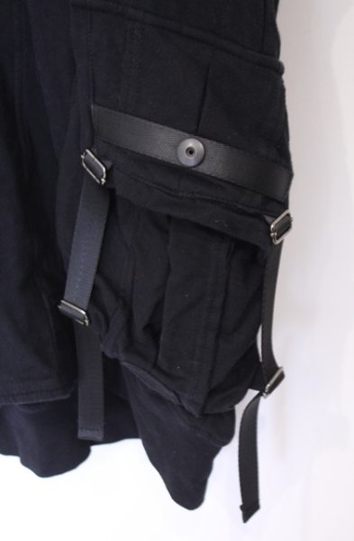 画像2: KMRii / ベストパーカー 2 ブラック O-26-02-06-006-KM-to-YM-OS (2)