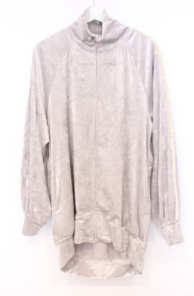 画像1: SHARE SPIRIT / VELOUR TRACK JACKET (ベロアトラックジャケット) S スノウ O-26-02-06-007-SH-ja-YM-OS (1)