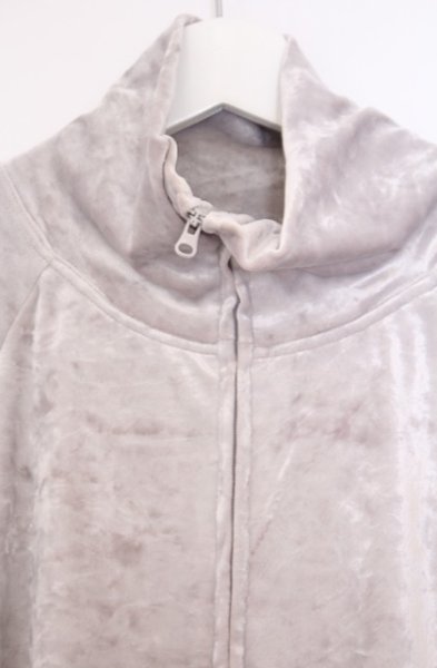 画像2: SHARE SPIRIT / VELOUR TRACK JACKET (ベロアトラックジャケット) S スノウ O-26-02-06-007-SH-ja-YM-OS (2)