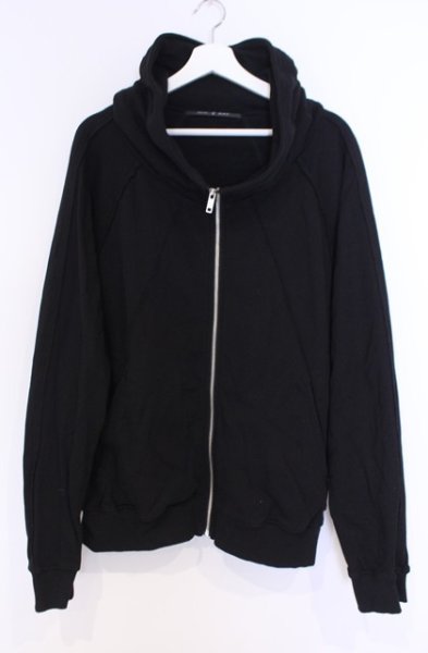 画像1: NO ID. BLACK / マルチシームフーデッドパーカー ONE ブラック O-26-02-06-010-NO-to-YM-OS (1)