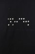 画像2: NO ID. BLACK / NO ID BrailleスタッズC-Nトレーナー ONE ブラック O-26-02-06-013-NO-to-YM-OS (2)