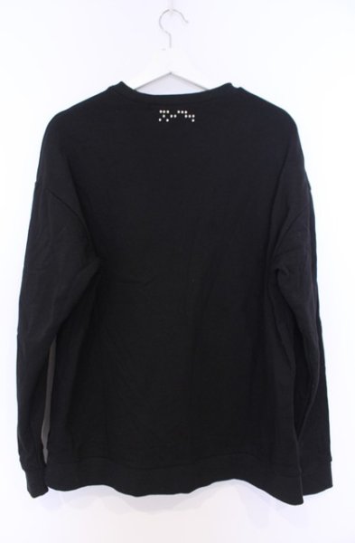 画像3: NO ID. BLACK / NO ID BrailleスタッズC-Nトレーナー ONE ブラック O-26-02-06-013-NO-to-YM-OS (3)