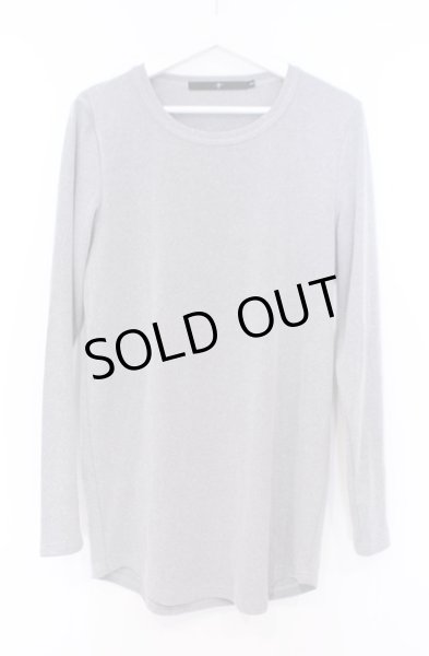 画像1: NO ID. / テレコラウンドロンT カットソー 2 グレー O-26-02-06-016-NO-to-YM-OS (1)