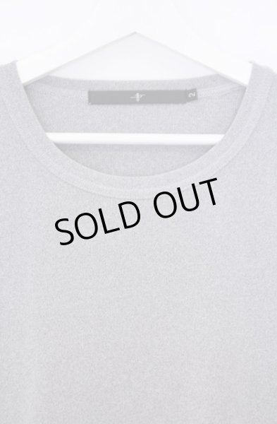 画像2: NO ID. / テレコラウンドロンT カットソー 2 グレー O-26-02-06-016-NO-to-YM-OS (2)