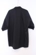 画像3: NO ID. / ストレッチショートカラーBIGシャツ ONE ブラック O-26-02-06-019-NO-sh-YM-OS (3)