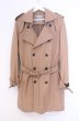 画像1: BUFFALO BOBS / SAINT HONORE（サントノーレ）ウールメルトントレンチコート 2-3 ベージュ O-26-02-06-020-BU-ou-YM-OS (1)