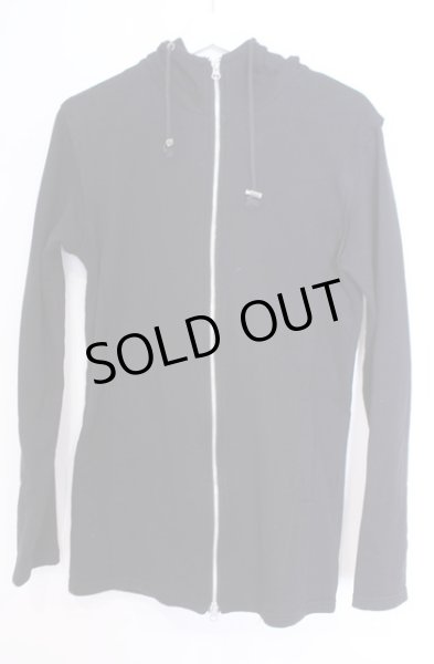 画像1: CIVARIZE / バックローズスカルZIPパーカー 46 ブラック O-26-02-06-022-CI-to-YM-OS (1)