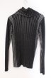 画像3: JOHNNY WOLF / 【エスカルゴ】ワイドリブ編みドレープタートルネック 1-2 ブラック O-26-02-15-022-JO-to-YM-OS (3)
