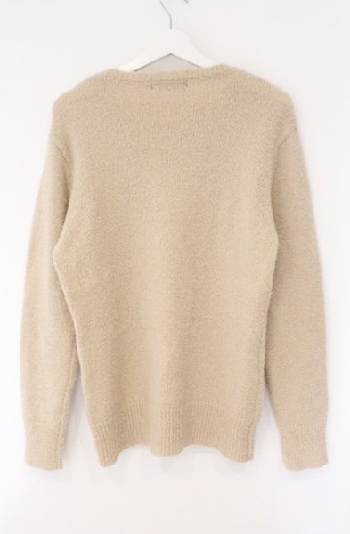 画像2: CavariA / ラウンドネックアクリルニットソー 44 ベージュ O-26-02-15-023-Ca-to-YM-OS (2)