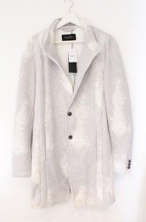 TORNADO MART / レオパードストレッチクインクルシャツ L ブラック O