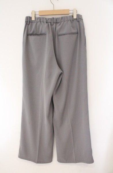 画像2: HARE / とろみタックワイドパンツ S グレー O-26-02-15-026-HA-pa-YM-OS (2)