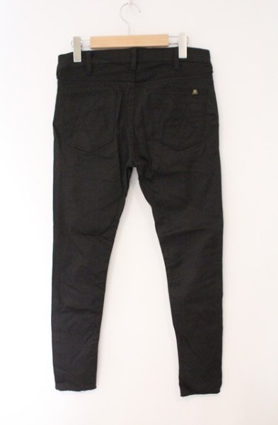 画像4: Moonage Devilment / 切りっぱなしジップスーパースキニーパンツ 1 ブラック O-26-02-15-029-Mo-pa-YM-OS (4)