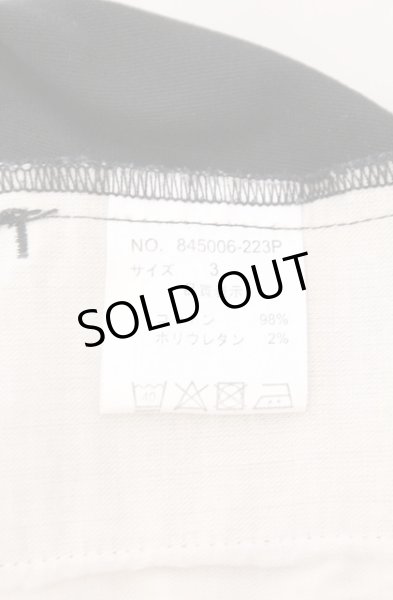 画像4: NO ID. / ツイルストレッチサルエルスキニーカーゴパンツ 3 ブラック O-26-02-15-030-NO-pa-YM-ZT004 (4)