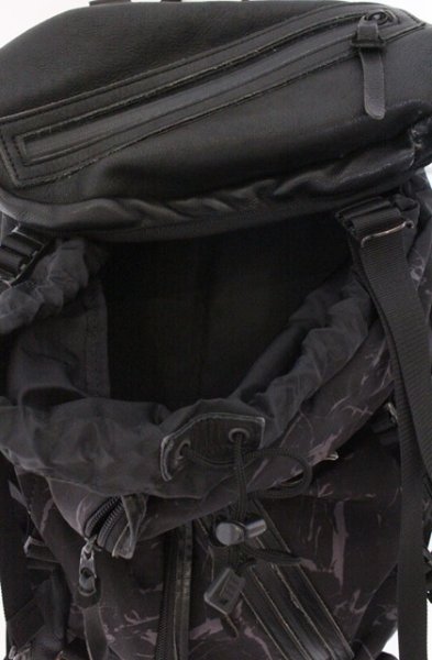 画像6: Moonage Devilment / DECADEコラボ　レザーコンビバックパック　リュック  ブラックｘマーブル O-26-02-15-033-Mo-ba-YM-OS (6)