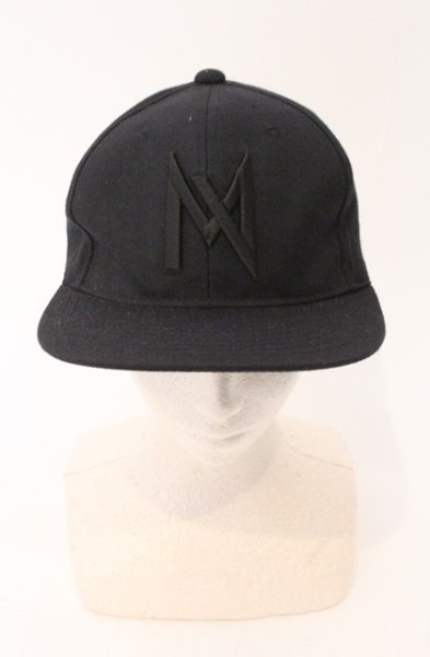 画像1: Moonage Devilment / Mスナップバックキャップ  ブラックｘブラック O-26-02-15-035-Mo-0-YM-OS (1)