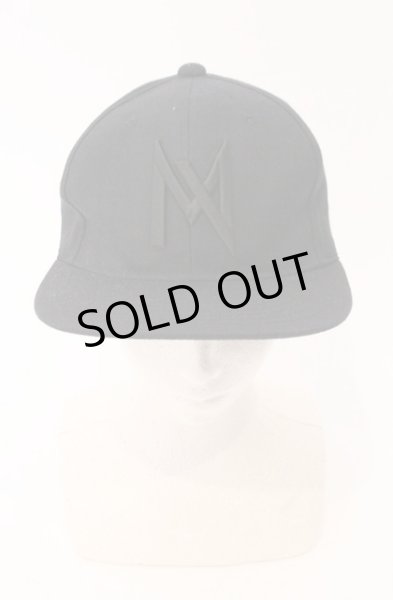 画像1: Moonage Devilment / Mスナップバックキャップ  ブラックｘブラック O-26-02-15-035-Mo-0-YM-ZT0218X (1)