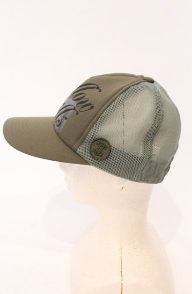 画像2: CHARM CULT / HollowHills メッシュキャップ  カーキ O-26-02-15-037-CH-0-YM-OS (2)