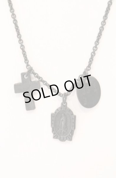 画像1: Moonage Devilment / チャームネックレス  ブラック O-26-02-15-038-Mo-ac-YM-OS (1)