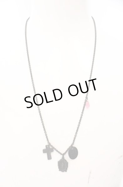 画像2: Moonage Devilment / チャームネックレス  ブラック O-26-02-15-038-Mo-ac-YM-OS (2)