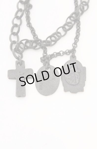 画像2: Moonage Devilment / チャームブレスレット  ブラック O-26-02-15-039-Mo-ac-YM-OS (2)