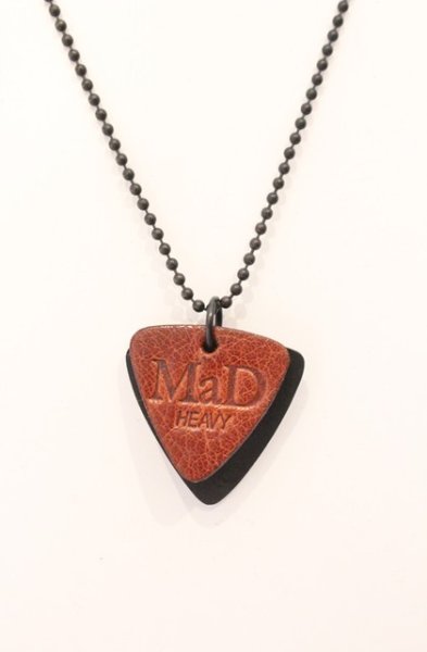 画像1: Moonage Devilment / ピッグネックレス  ブラックｘワイン O-26-02-15-041-Mo-ac-YM-OS (1)