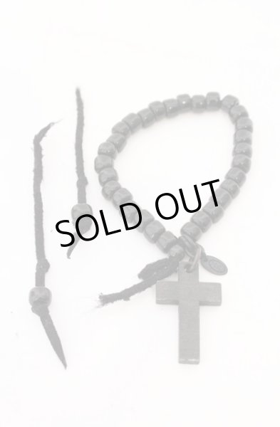 画像1: Moonage Devilment / クロスビーズブレスレット   O-26-02-15-042-Mo-ac-YM-OS (1)