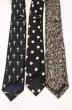 画像2: VANQUISH / ネクタイ3本セット  クロス・ドット・レオパード O-26-02-15-046-VA-0-YM-OS (2)