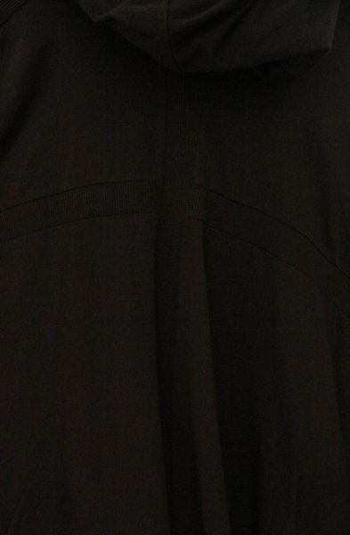 画像4: NO ID. BLACK / C天竺クロスシームドレープネックポンチョ ONE ブラック O-26-02-15-011-NO-to-YM-OS (4)