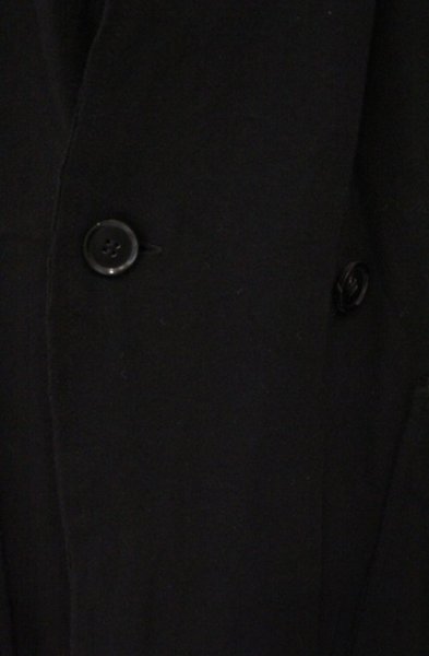 画像2: NO ID. BLACK / C天竺クロスシームフーデッドガウン 1 ブラック O-26-02-15-012-NO-to-YM-OS (2)