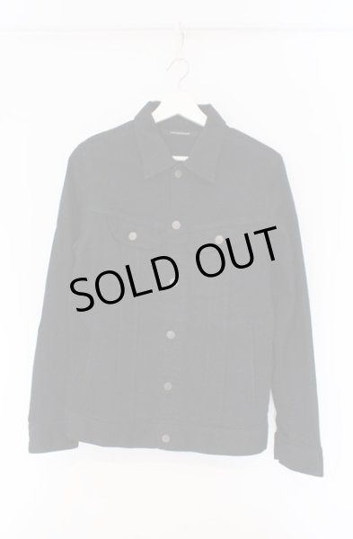 画像1: Moonage Devilment / GLAM ADDICTION LIMITED DENIM ジャケット 44 ブラック O-26-02-15-002-Mo-ja-YM-ZT004 (1)