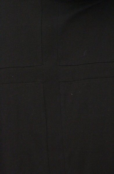 画像4: NO ID. BLACK / C天竺クロスシームフーデッドガウン 1 ブラック O-26-02-15-012-NO-to-YM-OS (4)