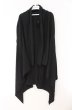 画像1: NO ID. BLACK / C天竺クロスシーム3WAYガウン 1 ブラック O-26-02-15-013-NO-to-YM-OS (1)