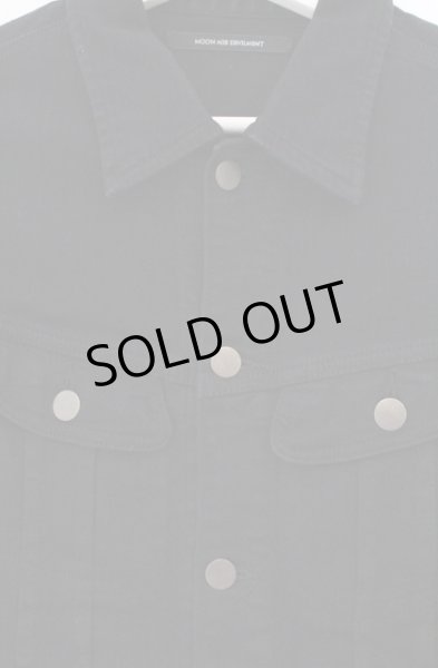 画像2: Moonage Devilment / GLAM ADDICTION LIMITED DENIM ジャケット 44 ブラック O-26-02-15-002-Mo-ja-YM-ZT004 (2)