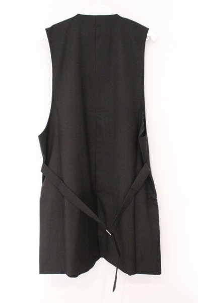 画像3: NO ID. BLACK / レイヤードベストジレ 1 ブラック O-26-02-15-015-NO-to-YM-OS (3)