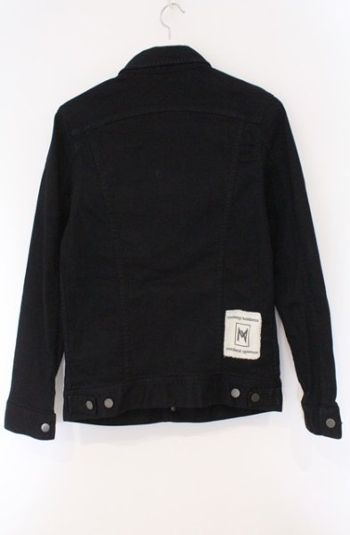 画像3: Moonage Devilment / GLAM ADDICTION LIMITED DENIM ジャケット 44 ブラック O-26-02-15-002-Mo-ja-YM-OS (3)